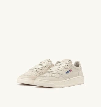 BASKETS MEDALIST LOW EN NAPPA BLANCO INVERNAL