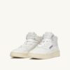 BASKETS MEDALIST MID EN NAPPA BLANC SUPER SOFT BASKETS MEDALIST MID EN NAPPA BLANC SUPER SOFT