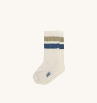 CALCETINES NIÑOS CON LOGO JACQUARD A RAYAS