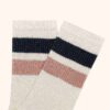 CALCETINES NIÑOS CON LOGO JACQUARD A RAYAS CALCETINES NIÑOS CON LOGO JACQUARD A RAYAS