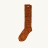 CALCETINES UNISEX BICOLOR CON LOGO BORDADO