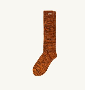 CALCETINES UNISEX BICOLOR CON LOGO BORDADO