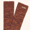 CALCETINES UNISEX BICOLOR CON LOGO BORDADO