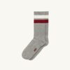 CALCETINES UNISEX CON LOGO JACQUARD A RAYAS