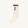 CALCETINES UNISEX CON LOGO JACQUARD A RAYAS CALCETINES UNISEX CON LOGO JACQUARD A RAYAS