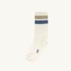 CALCETINES UNISEX CON LOGO JACQUARD A RAYAS CALCETINES UNISEX CON LOGO JACQUARD A RAYAS