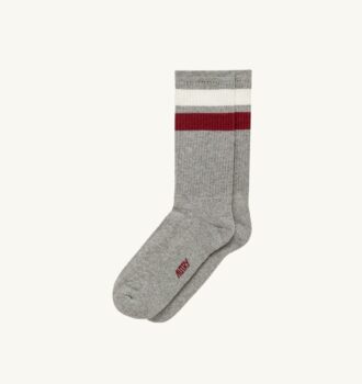 CALCETINES UNISEX CON LOGO JACQUARD A RAYAS