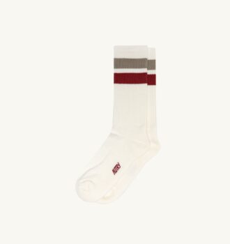 CALCETINES UNISEX CON LOGO JACQUARD A RAYAS