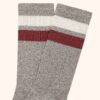 CALCETINES UNISEX CON LOGO JACQUARD A RAYAS