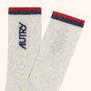 CALCETINES UNISEX CON LOGO JACQUARD A RAYAS CALCETINES UNISEX CON LOGO JACQUARD A RAYAS