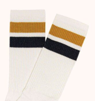 CALCETINES UNISEX CON LOGO JACQUARD A RAYAS