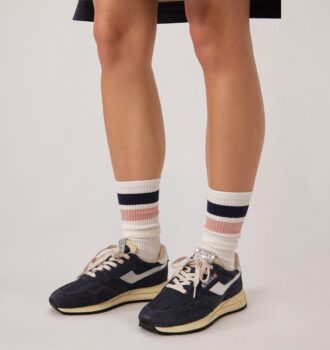 CALCETINES UNISEX CON LOGO JACQUARD A RAYAS