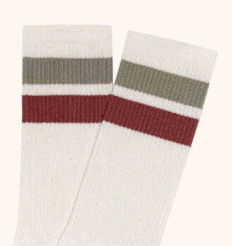 CALCETINES UNISEX CON LOGO JACQUARD A RAYAS