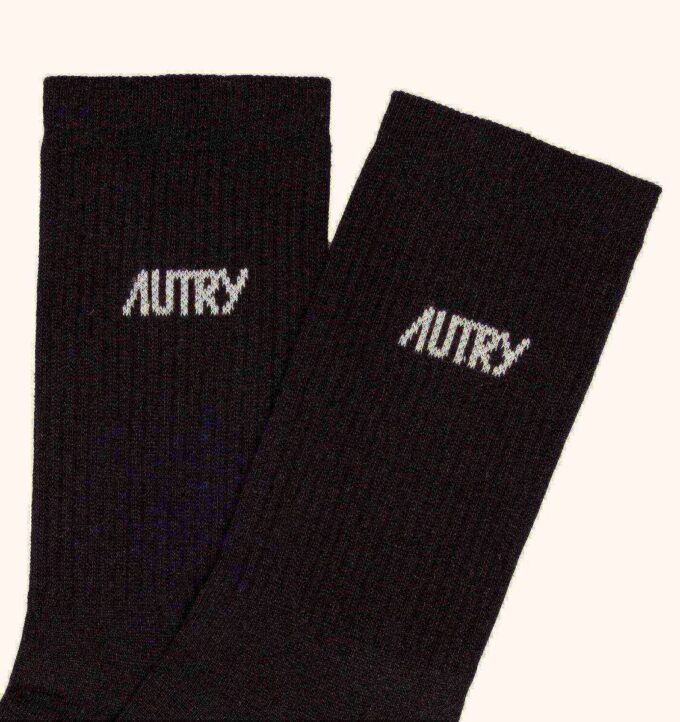 CALCETINES UNISEX CON LOGOTIPO JACQUARD CALCETINES UNISEX CON LOGOTIPO JACQUARD