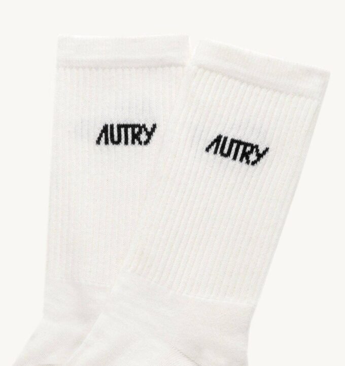 CALCETINES UNISEX CON LOGOTIPO JACQUARD CALCETINES UNISEX CON LOGOTIPO JACQUARD