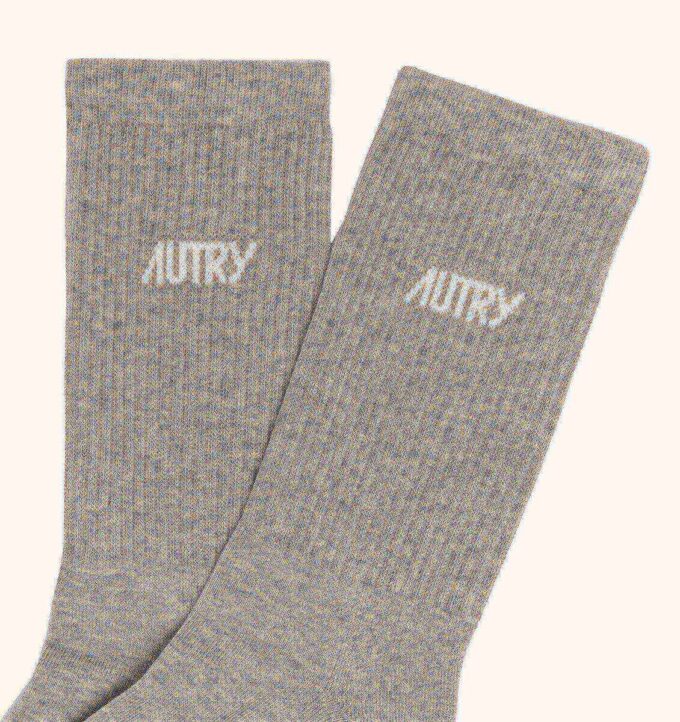 CALCETINES UNISEX CON LOGOTIPO JACQUARD CALCETINES UNISEX CON LOGOTIPO JACQUARD