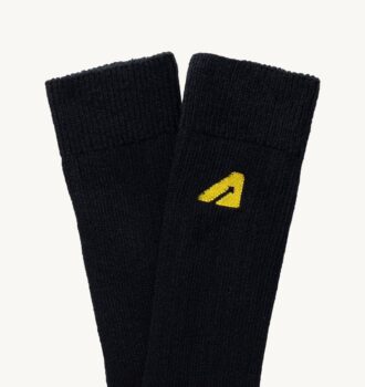 CALCETINES UNISEX DE ALGODÓN DE PUNTO AZUL