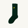 CALCETINES UNISEX DE ALGODÓN DE PUNTO VERDE CALCETINES UNISEX DE ALGODÓN DE PUNTO VERDE