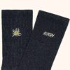 CALCETINES UNISEX DE CANALÉ CON EL LOGO DE EDELWEISS CALCETINES UNISEX DE CANALÉ CON EL LOGO DE EDELWEISS