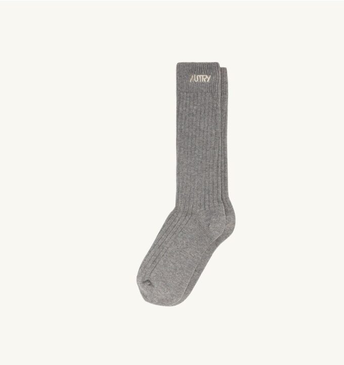 CALCETINES UNISEX DE CANALÉ CON LOGO BORDADO CALCETINES UNISEX DE CANALÉ CON LOGO BORDADO