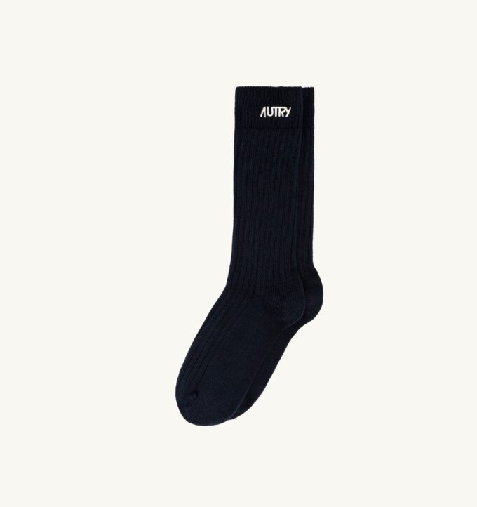 CALCETINES UNISEX DE CANALÉ CON LOGO BORDADO CALCETINES UNISEX DE CANALÉ CON LOGO BORDADO