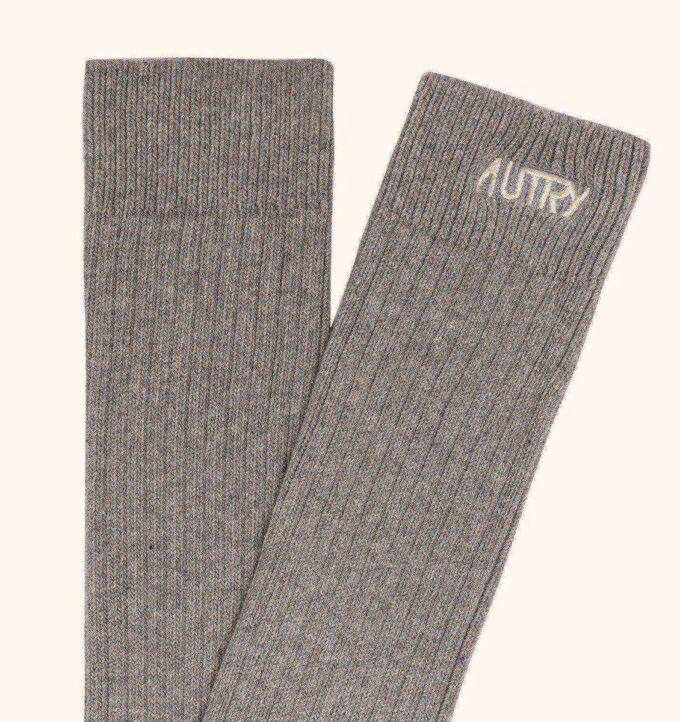 CALCETINES UNISEX DE CANALÉ CON LOGO BORDADO CALCETINES UNISEX DE CANALÉ CON LOGO BORDADO