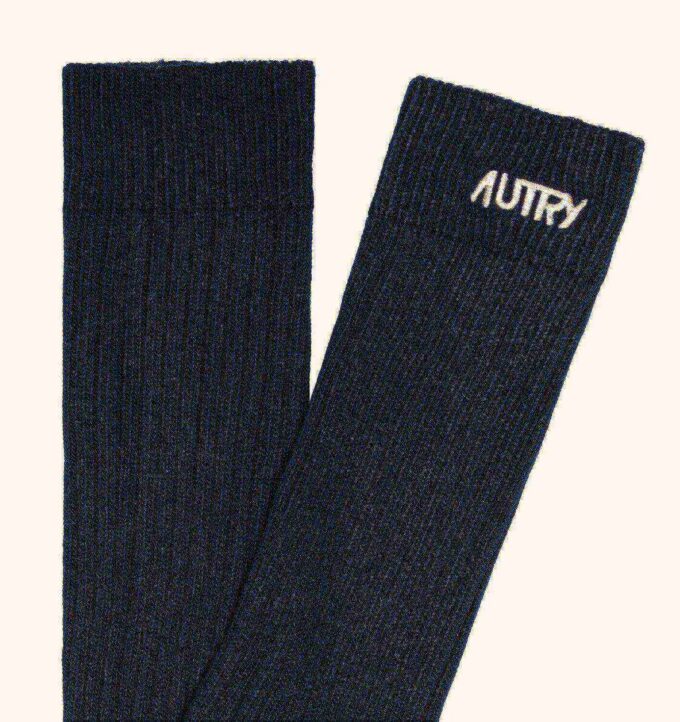 CALCETINES UNISEX DE CANALÉ CON LOGO BORDADO CALCETINES UNISEX DE CANALÉ CON LOGO BORDADO