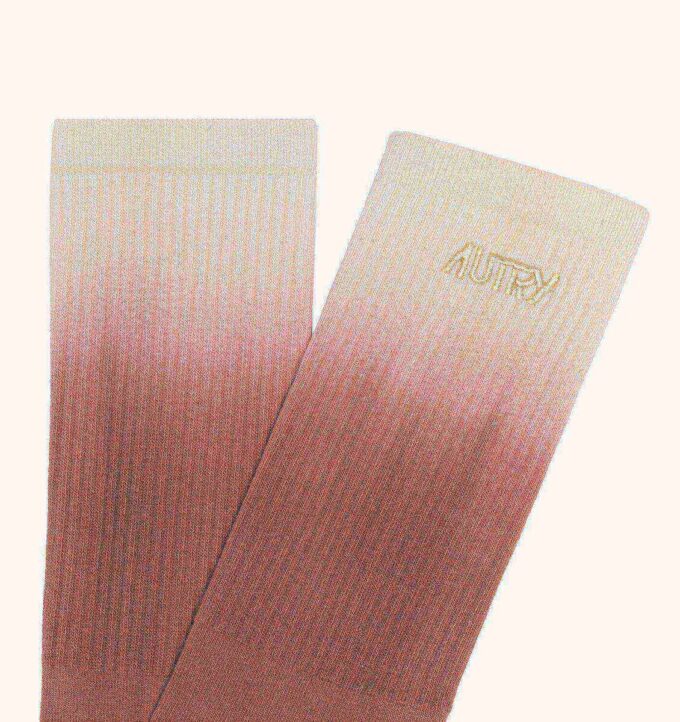 CALCETINES UNISEX TIE-DYE CON LOGO BORDADO CALCETINES UNISEX TIE-DYE CON LOGO BORDADO