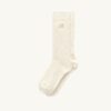 CALCETÍN UNISEX ACANALADO CON LOGO BORDADO CALCETÍN UNISEX ACANALADO CON LOGO BORDADO