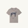 CAMISETA AZUL DE ENCAJE PARA NIÑOS