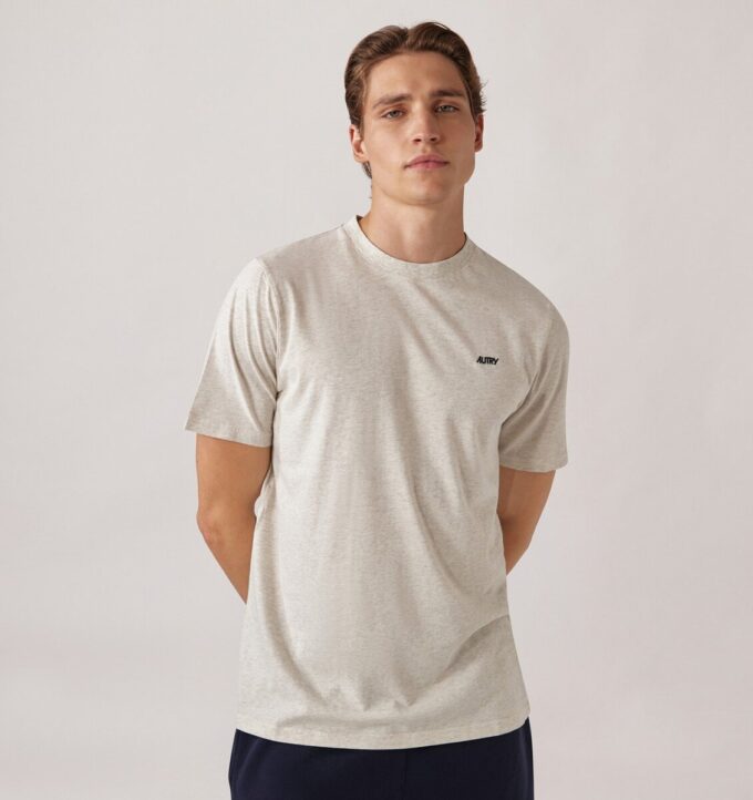 CAMISETA CON EL LOGO DE AUTRY BORDADO PARA HOMBRE CAMISETA CON EL LOGO DE AUTRY BORDADO PARA HOMBRE
