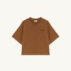 CAMISETA CUADRADA CON LOGO TONAL PARA MUJER CAMISETA CUADRADA CON LOGO TONAL PARA MUJER