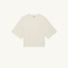 CAMISETA CUADRADA CON LOGO TONAL PARA MUJER CAMISETA CUADRADA CON LOGO TONAL PARA MUJER