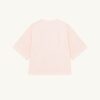 CAMISETA CUADRADA CON LOGO TONAL PARA MUJER CAMISETA CUADRADA CON LOGO TONAL PARA MUJER