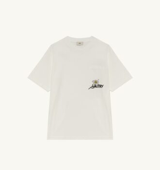 CAMISETA UNISEX CON BOLSILLO EDELWEISS