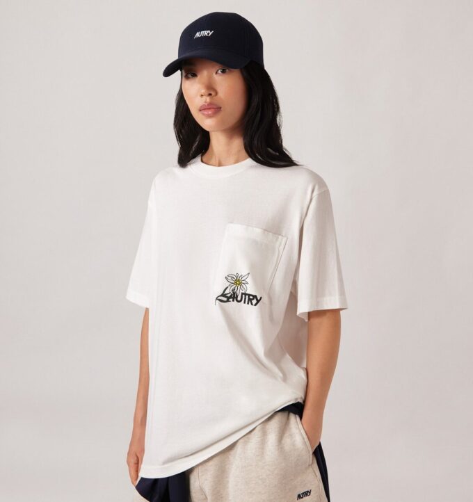 CAMISETA UNISEX CON BOLSILLO EDELWEISS CAMISETA UNISEX CON BOLSILLO EDELWEISS