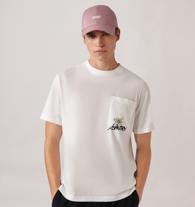 CAMISETA UNISEX CON BOLSILLO EDELWEISS CAMISETA UNISEX CON BOLSILLO EDELWEISS