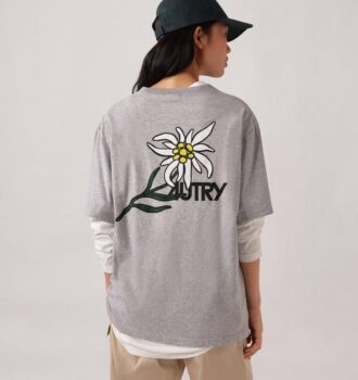 CAMISETA UNISEX CON ESTAMPADO EN LA ESPALDA DE EDELWEISS