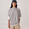 CAMISETA UNISEX CON ESTAMPADO EN LA ESPALDA DE EDELWEISS