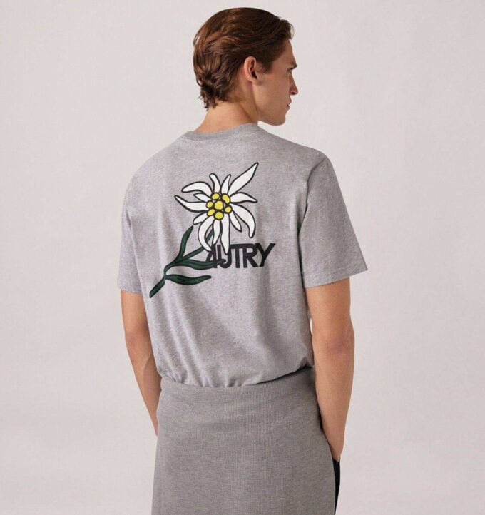 CAMISETA UNISEX CON ESTAMPADO EN LA ESPALDA DE EDELWEISS