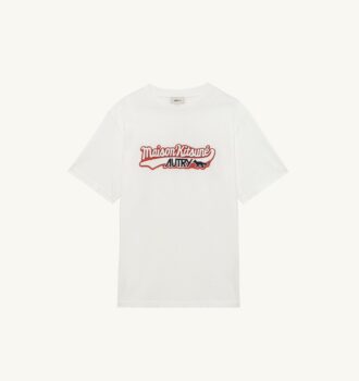 CAMISETA UNISEX CON LOGO DE AUTRY ‘MAISON KITSUNÉ’