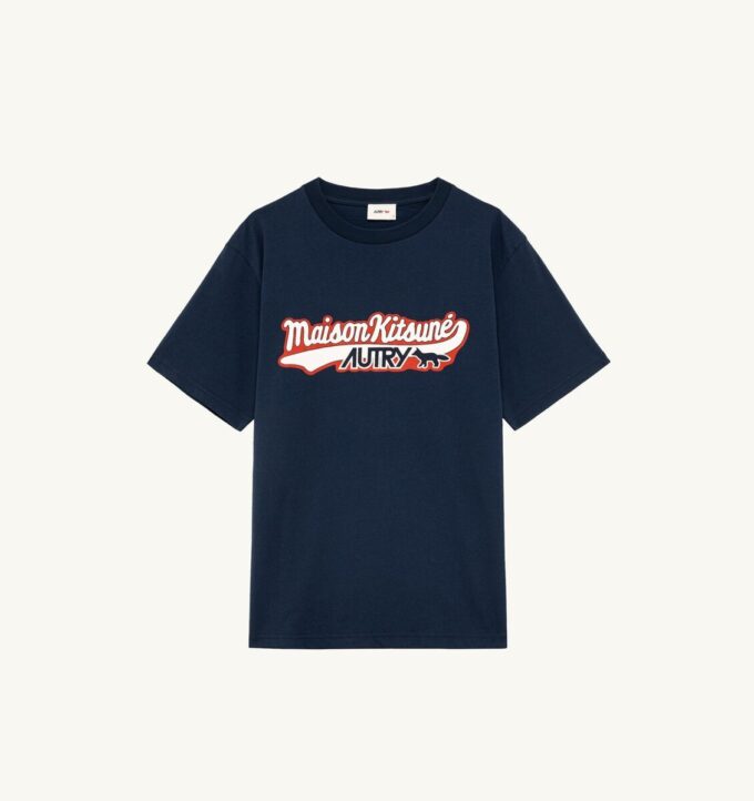 CAMISETA UNISEX CON LOGO DE AUTRY ‘MAISON KITSUNÉ’
