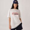 CAMISETA UNISEX CON LOGO DE AUTRY ‘MAISON KITSUNÉ’ CAMISETA UNISEX CON LOGO DE AUTRY ‘MAISON KITSUNÉ’
