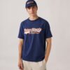 CAMISETA UNISEX CON LOGO DE AUTRY ‘MAISON KITSUNÉ’