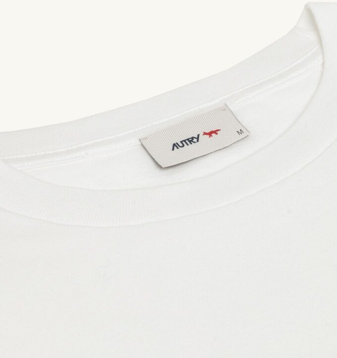 CAMISETA UNISEX CON LOGO DE AUTRY ‘MAISON KITSUNÉ’ CAMISETA UNISEX CON LOGO DE AUTRY ‘MAISON KITSUNÉ’