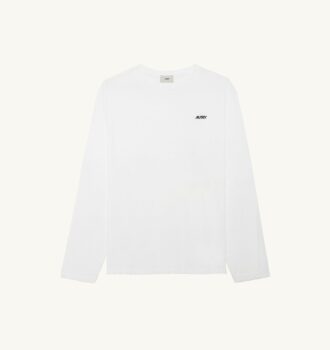 CAMISETA UNISEX DE MANGA LARGA CON EL LOGO DE AUTRY BORDADO