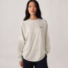 CAMISETA UNISEX DE MANGA LARGA CON EL LOGO DE AUTRY BORDADO CAMISETA UNISEX DE MANGA LARGA CON EL LOGO DE AUTRY BORDADO