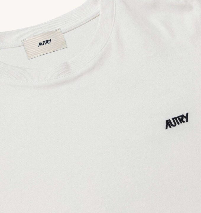 CAMISETA UNISEX DE MANGA LARGA CON EL LOGO DE AUTRY BORDADO CAMISETA UNISEX DE MANGA LARGA CON EL LOGO DE AUTRY BORDADO