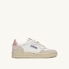 CESTA MEDALIST LOW EN CUIR BLANC ET POWDER ET DAIM BEIGE CESTA MEDALIST LOW EN CUIR BLANC ET POWDER ET DAIM BEIGE