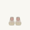 CESTA MEDALIST LOW EN CUIR BLANC ET POWDER ET DAIM BEIGE CESTA MEDALIST LOW EN CUIR BLANC ET POWDER ET DAIM BEIGE